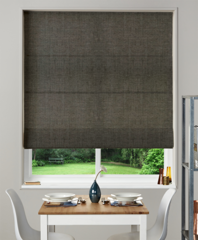 Made To Measure Roman Blind Henley Espresso