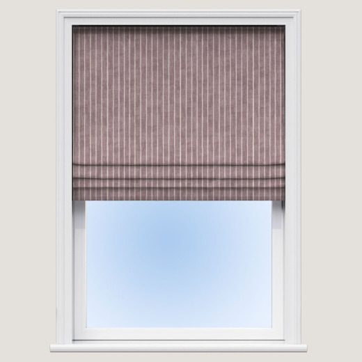 Roman Blind Pencil Stripe Acanthus