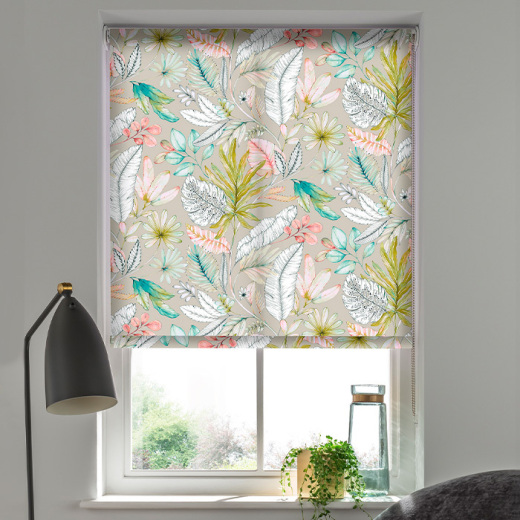 Tropicana Pastel Roller Blind Tropicana Pastel Roller Blind