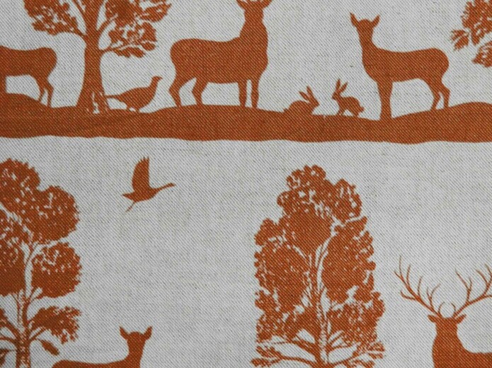 Cairngorms Rust Fabric