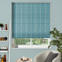 Electric Roman Blind in Linear Stem Deep Duckegg