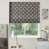 Electric Roman Blind in Great Oak Ebony