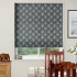 Electric Roman Blind in Great Oak Midnight