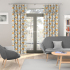 Made To Measure Curtains Flower Power Tangerine