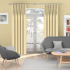 Pencil Stripe Ochre Curtains