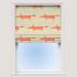 Mr Fox Neutral Paprika Roman Blind