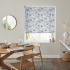 Meadow Silver Blackout Eve Electric Roller Blind