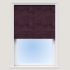 Made To Measure Roman Blind Chenille Plum