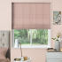Pencil Stripe Rose Roman Blind