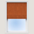 Made To Measure Roman Blind Poro Burnt Orange
