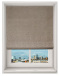 Made To Measure Velvet Roman Blind Pulse Taupe