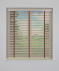 Stone Wooden Venetian Blind With Rust Tape