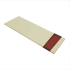 Stone Wooden Venetian Blind With Rust Tape Swatch