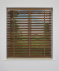 Walnut Wooden Venetian Blind With Walnut Tape
