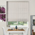 Electric Roman Blind in Woodcote Stone