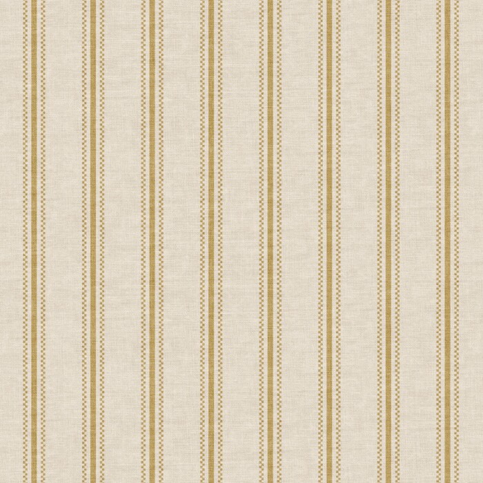 Aline Ochre Fabric by The Pure Edit