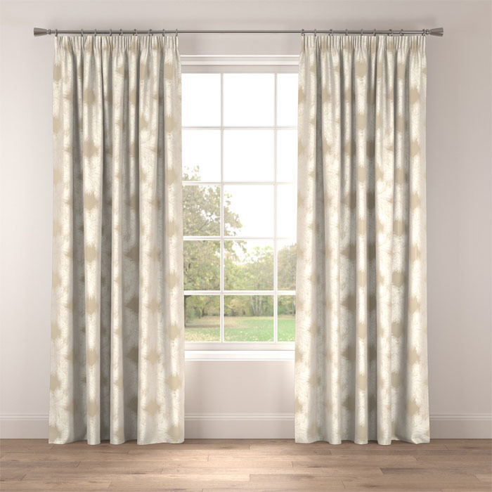 Curtains in Aruba Champagne by Belfield Home