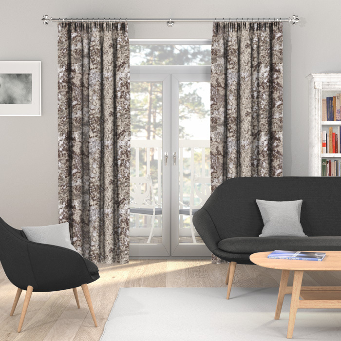 Made To Measure Curtains Crush Velvet Ash
