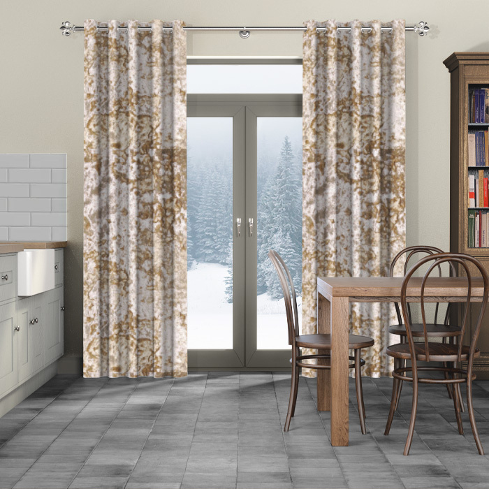 Made To Measure Curtains Crush Velvet Cream