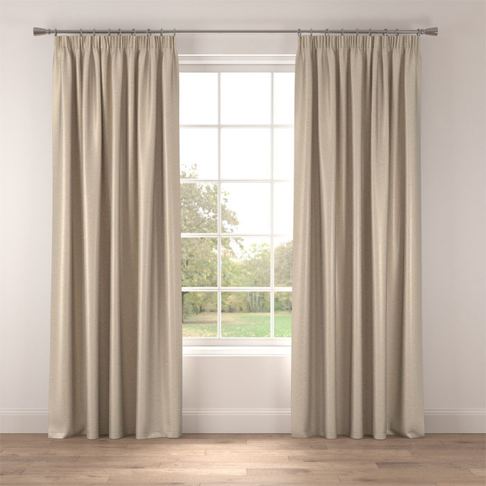 Curtains in Glitz Taupe by Belfield Home