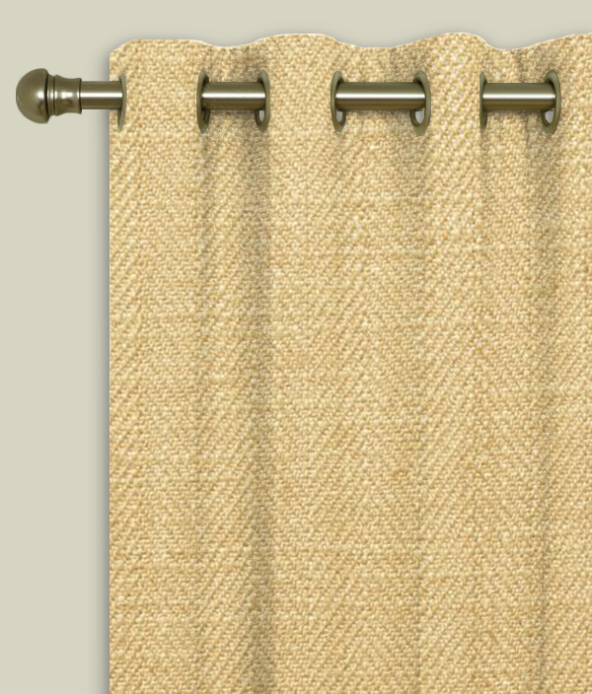Eyelet Curtains Henley Honey