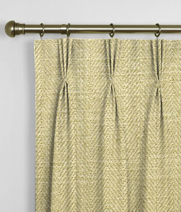 Pinch Pleat Curtains Henley Sage