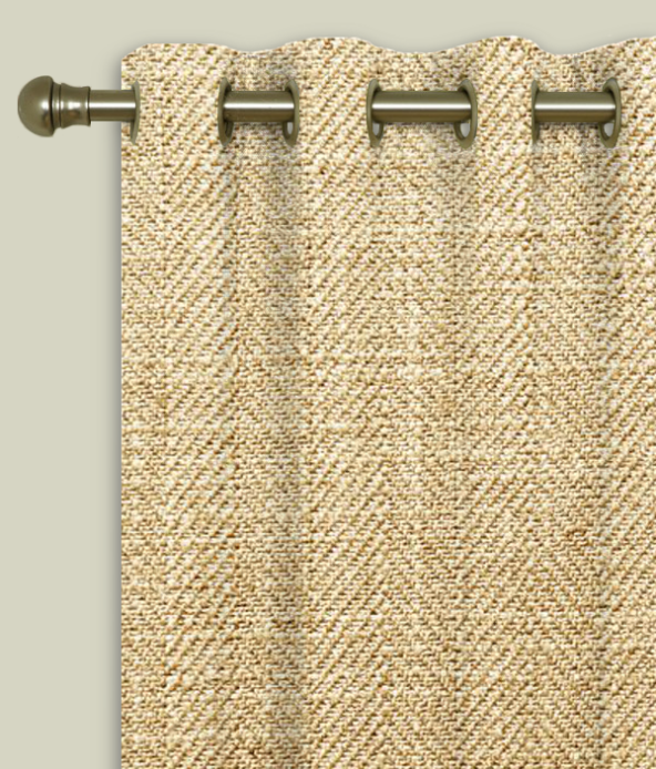 Eyelet Curtains Henley Straw