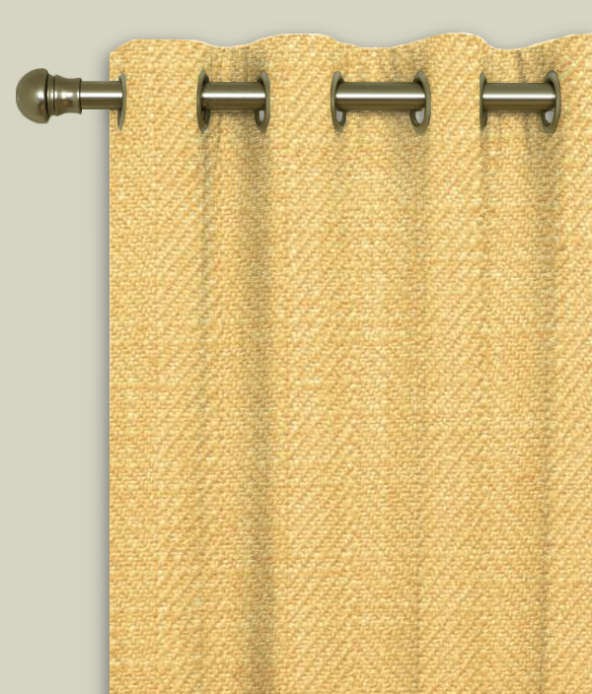 Eyelet Curtains Henley Sunflower