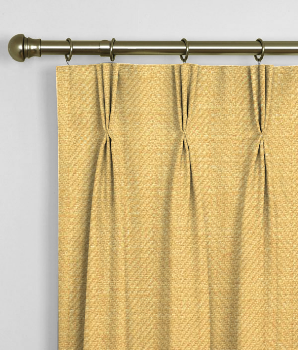 Pinch Pleat Curtains Henley Sunflower