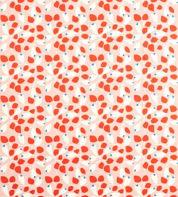 Rosehip Milkshake Poppy Fabric by Scion
