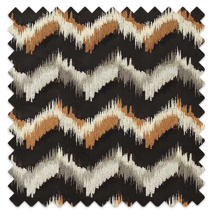 Swatch of Sagoma Noir by Clarke And Clarke