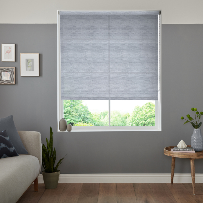 Escape Grey Eve Electric Roller Blind