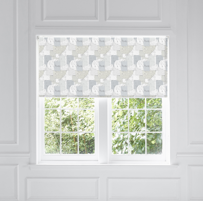 Roller Blind in Arran Blackout Amethyst