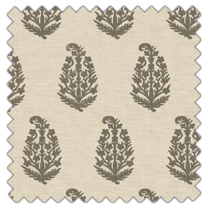 Swatch of Indira Charcoal