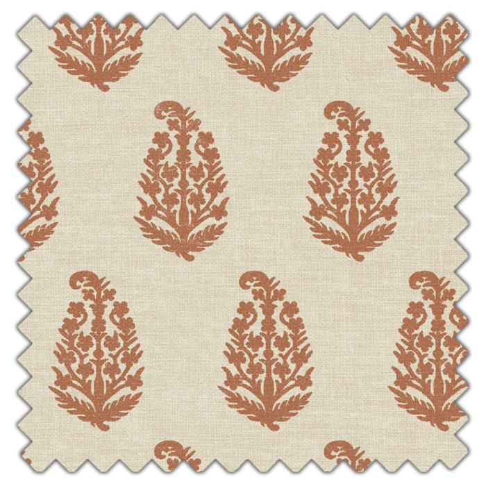 Swatch of Indira Rust