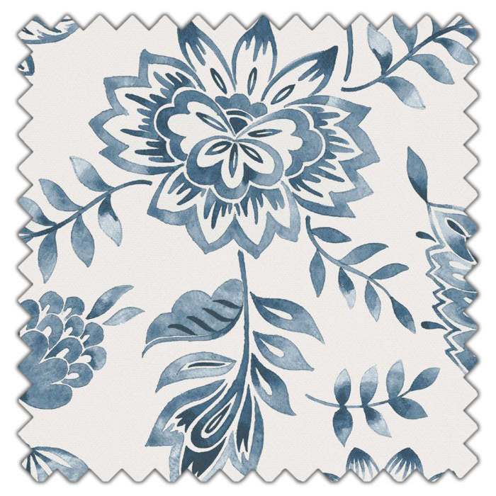 Swatch of Kamila Indigo