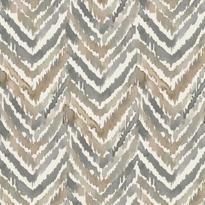 Kelim Charcoal Fabric by The Pure Edit