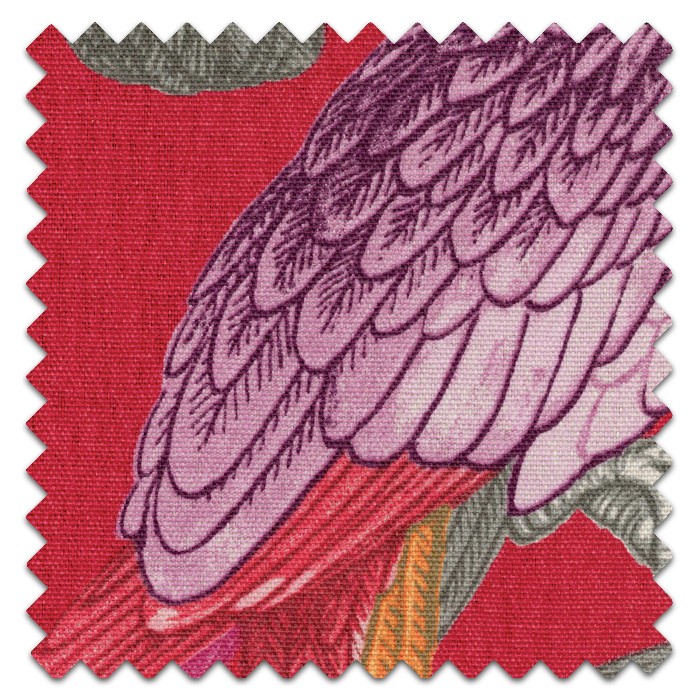 Swatch of Aviary Pomegranate