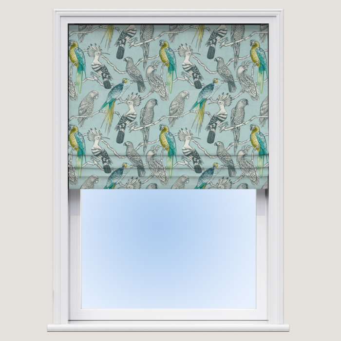 Aviary Reef Roman Blind