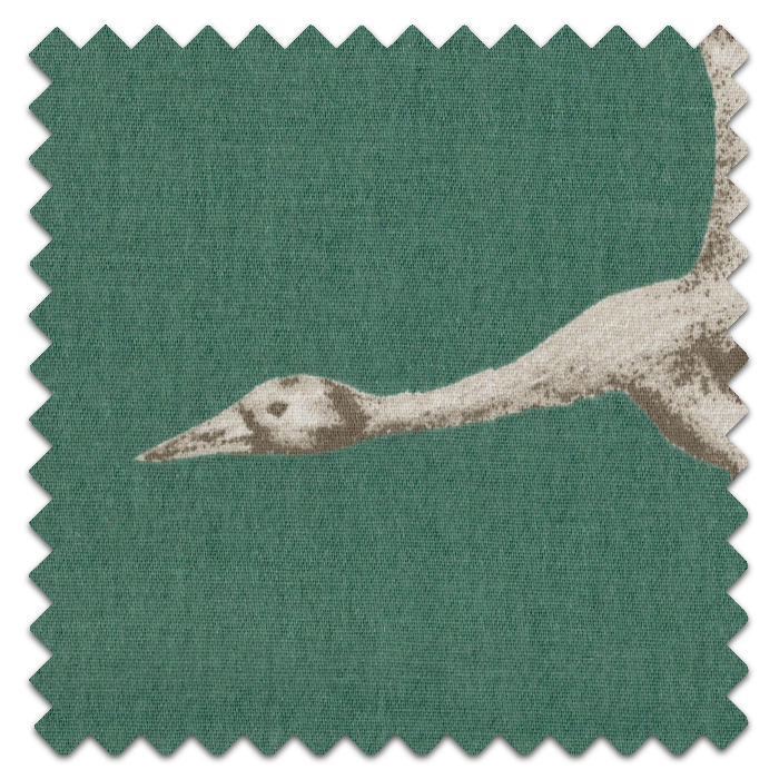 Swatch of Cranes Jade