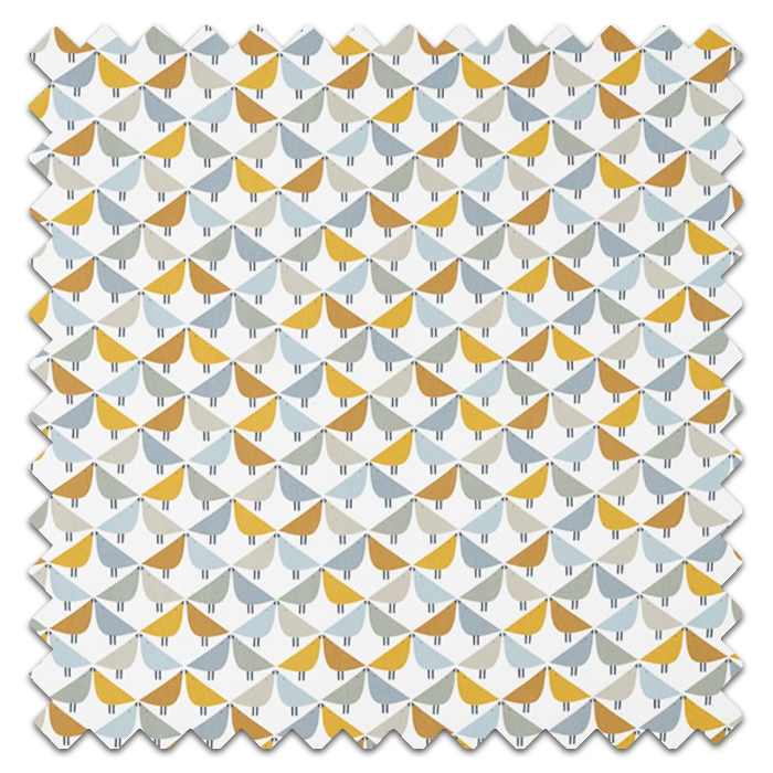 Swatch of Lintu Dandelion Butterscotch Pebble