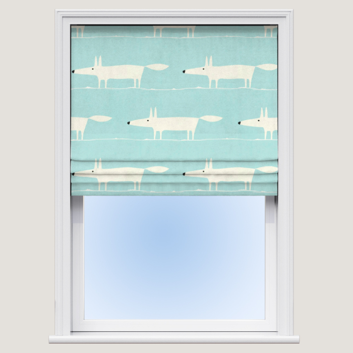 Mr Fox Sky Roman Blind