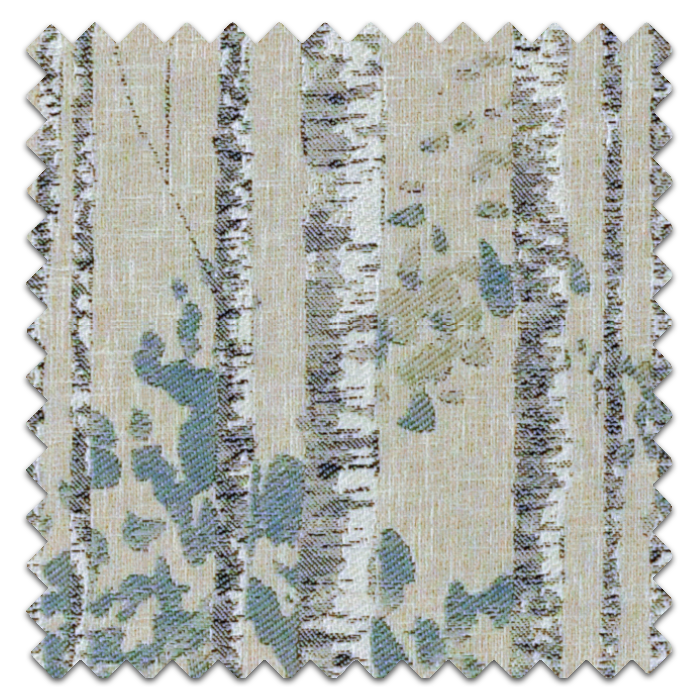 Roman Blind Birch Indigo Fabric Sample