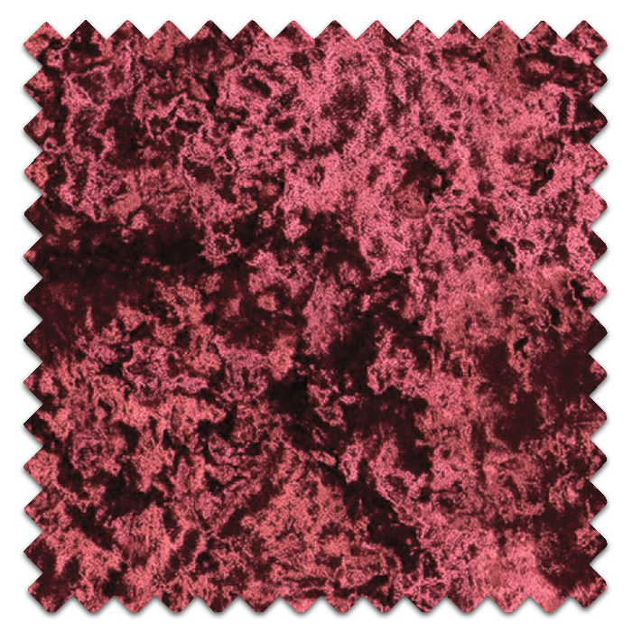 Roman Blind Crush Velvet Crimson Fabric Sample