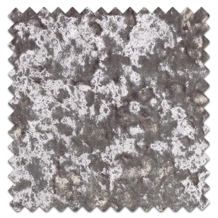 Roman Blind Crush Velvet Silver Fabric Sample