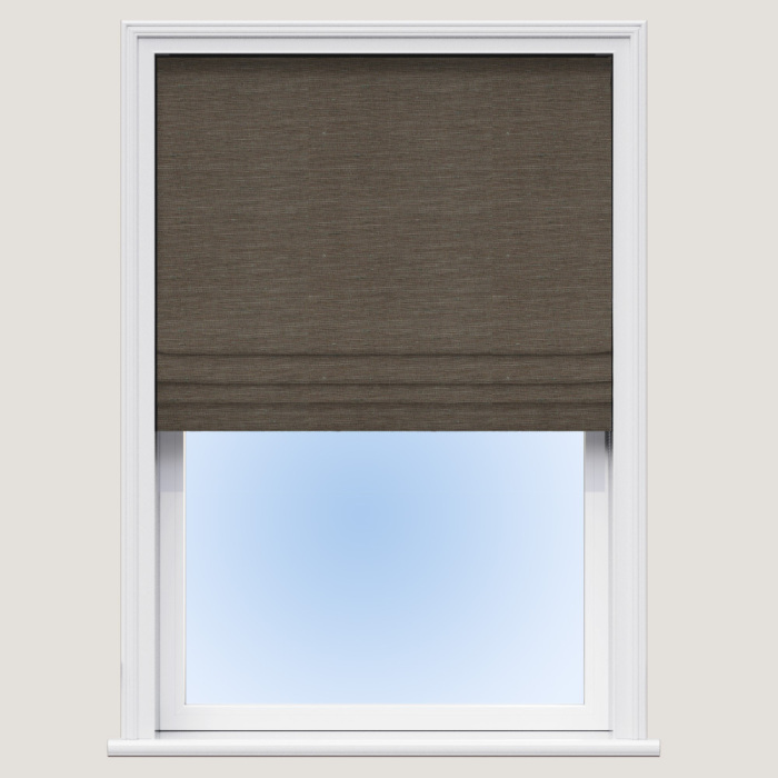 Made To Measure Roman Blind Dupion Faux Silk Mole