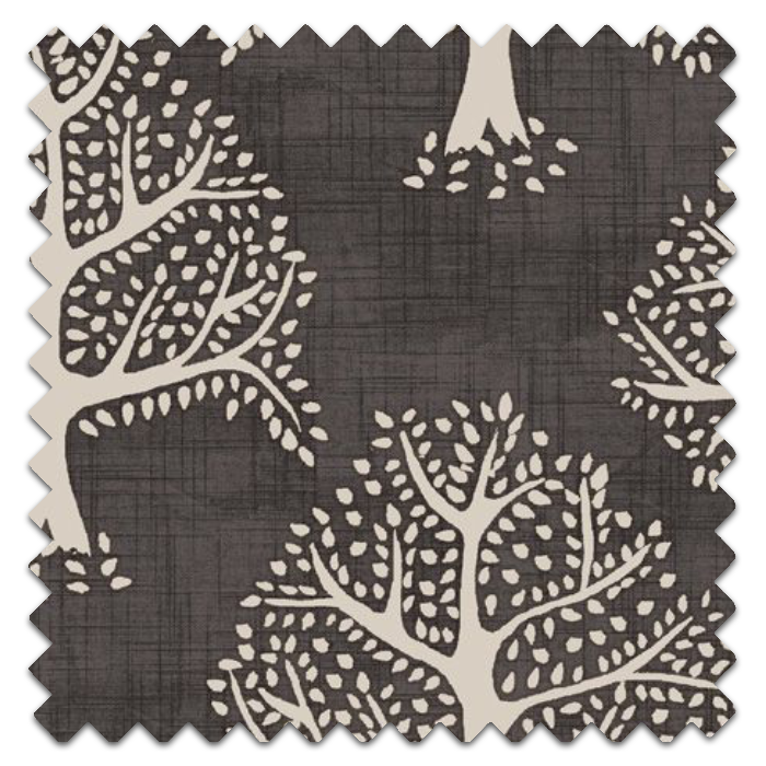 Roman Blind Great Oak Ebony Fabric Sample