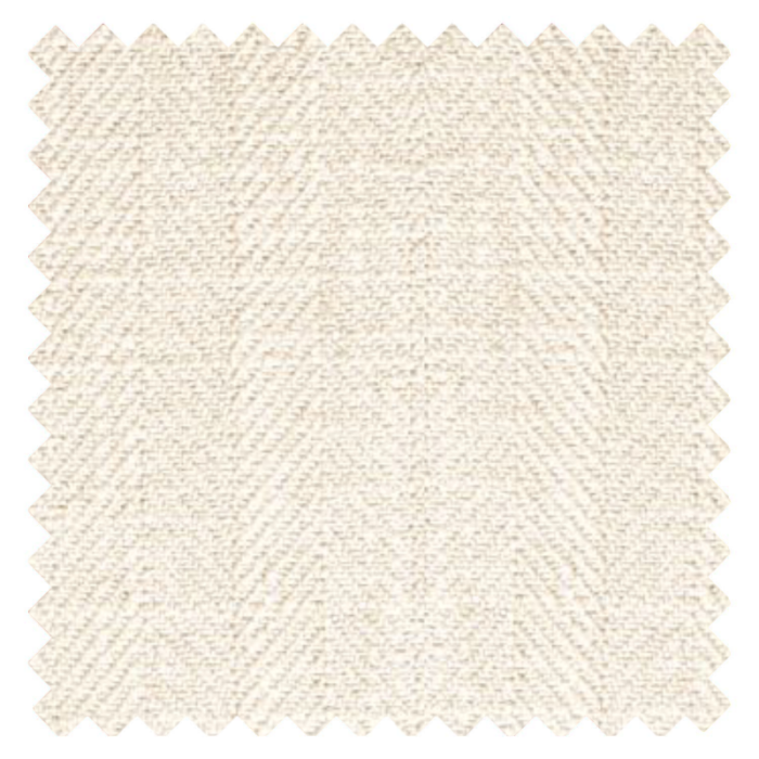 Made To Measure Roman Blind Henley Ivory Swatch 1