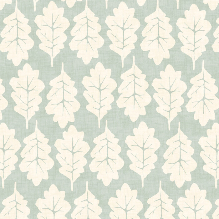 Oak Leaf Duckegg Fabric