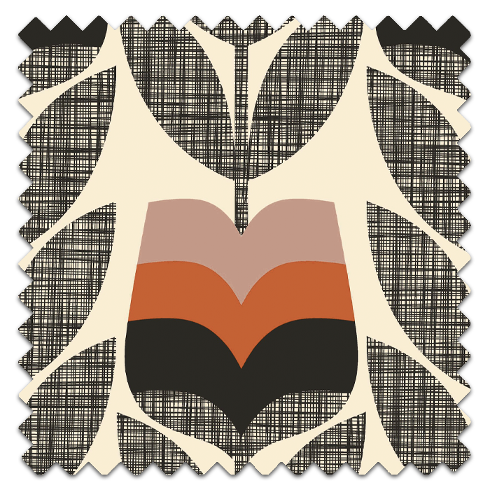 Swatch of Rosebud Orange